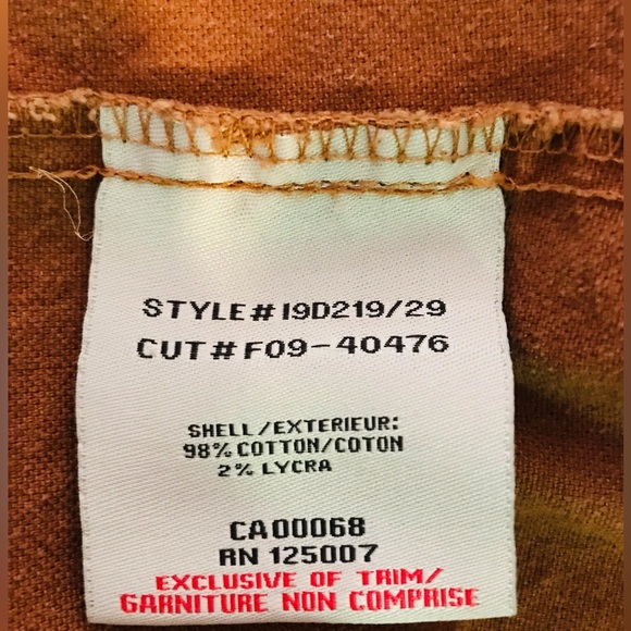 Dakota Chore Jacket Series XL Brown snap front Shirt/Jacket - Picture 7 of 16